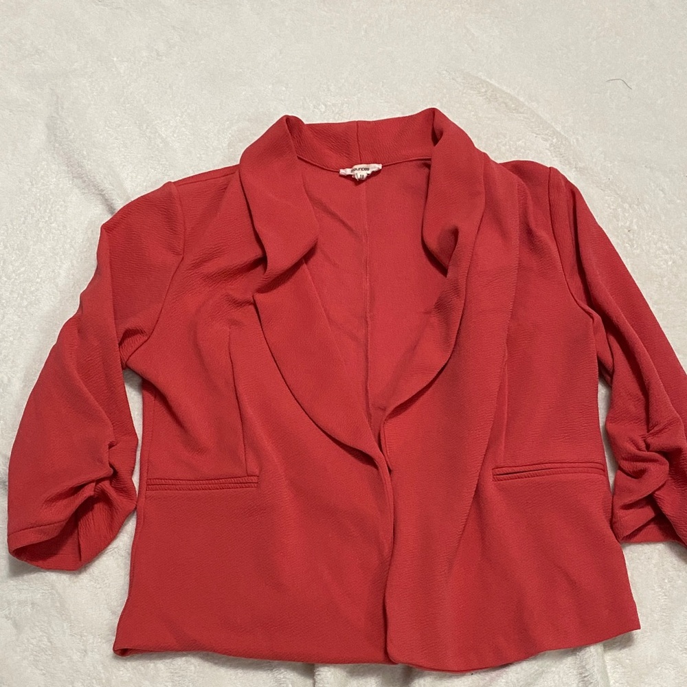 Maurice’s Light Red Women's Blazer Large